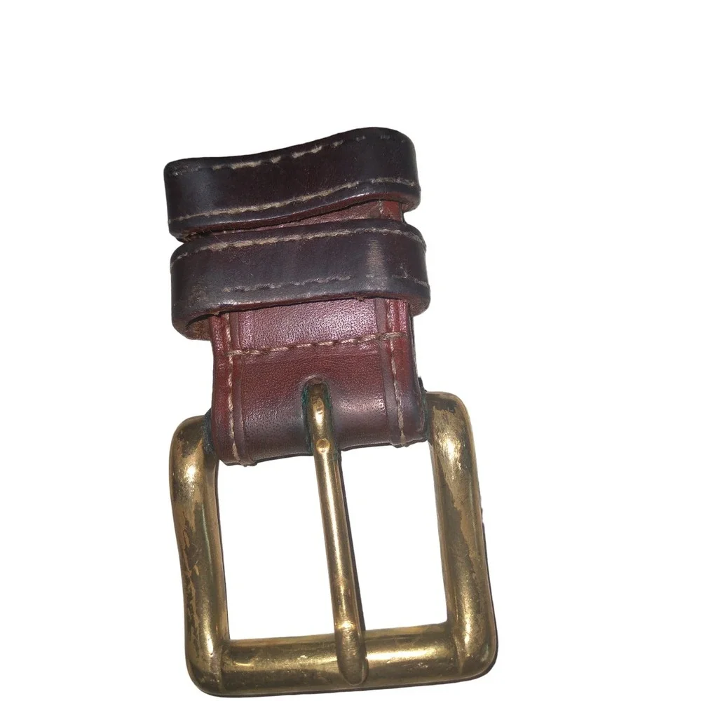 Trafalgar 2 toned Leather Belt
